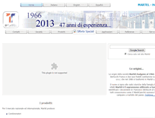 Tablet Screenshot of martel.it